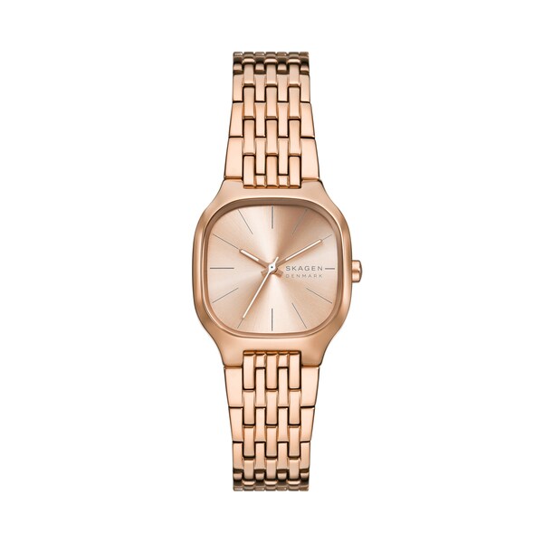 スカーゲン SKAGEN 自動巻き レディース SKW3082 ANITA AUTOMATIC ローズゴールドトーン ステンレススチール