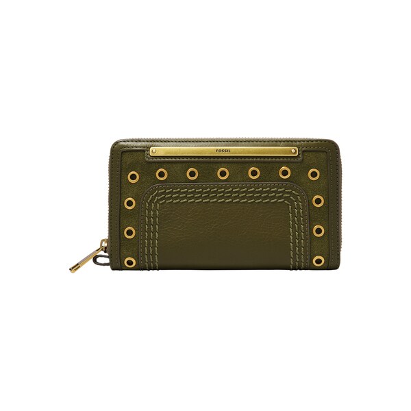 Fossil liza clearance zip clutch