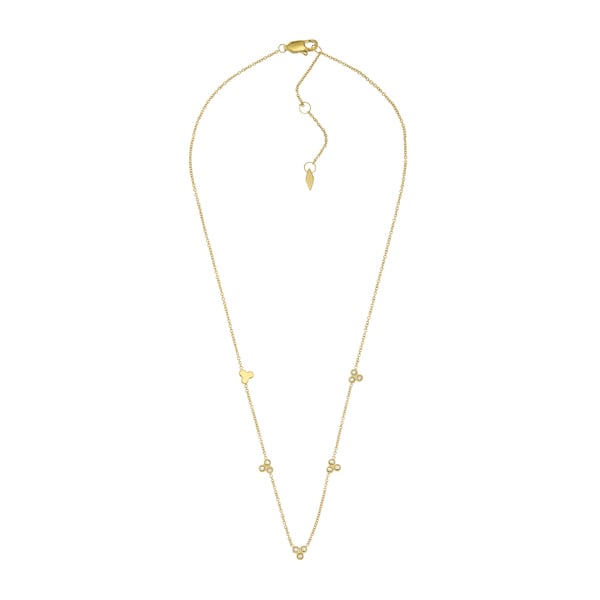 FOSSIL フォッシル SADIE ネックレス Sadie Locket Collection Gold-Tone Stainless Steel Pendant
