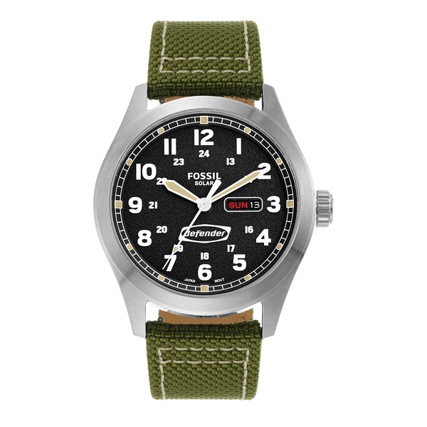 フォッシル 腕時計 ソーラー メンズ グリーン FS5977 FOSSIL