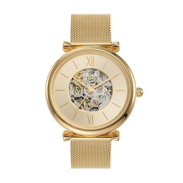 フォッシル 腕時計 自動巻き レディース シルバー ME3245 FOSSIL
