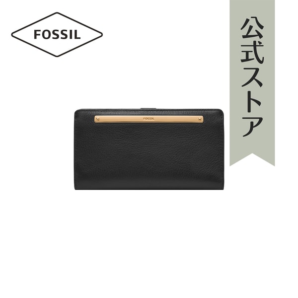 メンズ　Fossil フォッシル　二つ折り財布　財布　レザー　スライディング　黒 エガール 二つ折り財布 メンズ srs-011 折財布 大容量 フォル