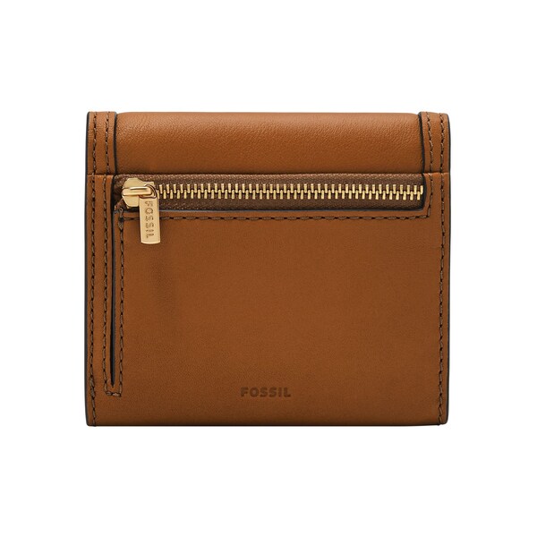 フォッシル 三つ折り財布 レディース レザー ブラウン SL8292216