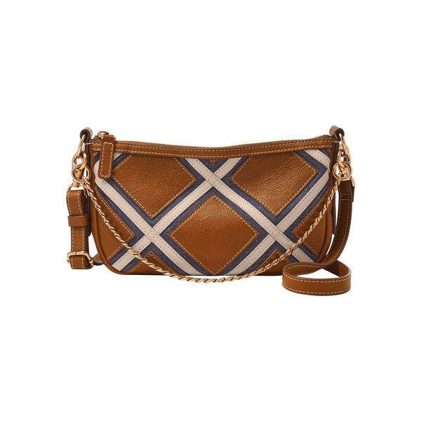 フォッシル 斜めがけバッグ レディース レザー マルチ スマホ収納可