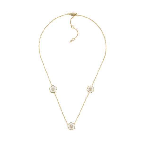FOSSIL フォッシル HARLOW ネックレス HARLOW LINEAR TEXTURE ゴールドトーン ステンレススチール