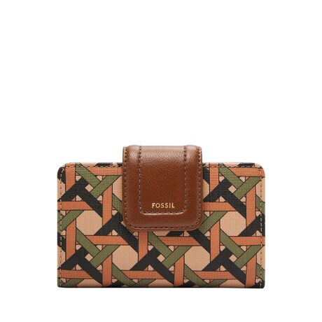 Fossil フォッシル ソフィア レザー カードケース ブラウン Fossil  