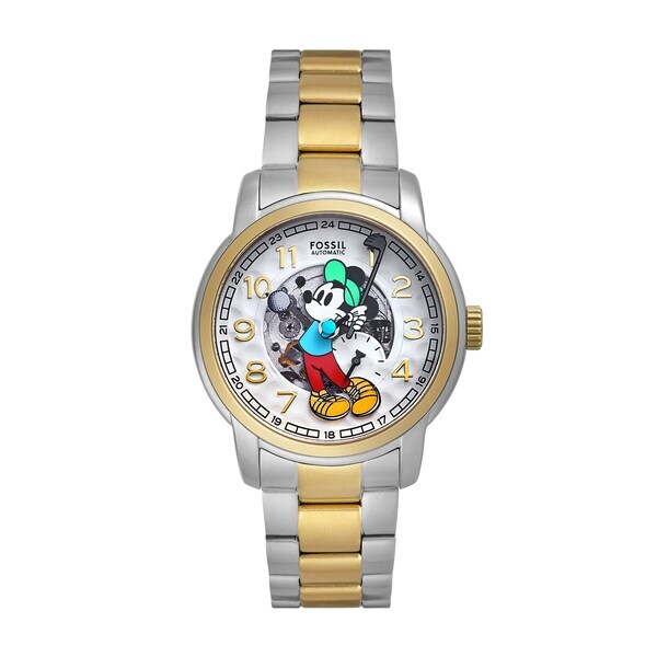 Disney Mickey Mouse x Fossil 限定版 ミッキーマウスゴルフウォッチ