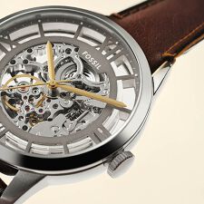 フォッシル 腕時計 メンズ アナログ レザー ME3270