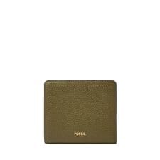 フォッシル(FOSSIL)のフォッシル 二つ折り財布 レディース レザー グリーン  SL7829316