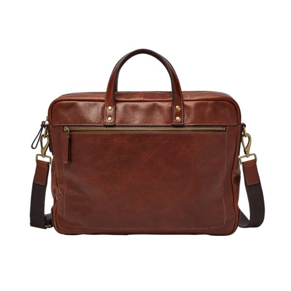 HASKELL DOUBLE ZIP WORKBAG MBG9342 | フォッシル(FOSSIL ...