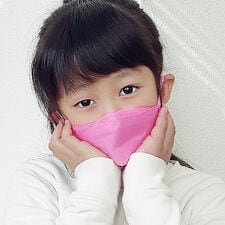 【20枚】マスク 子供 不織布 立体 小さめ こども 国産 立体 カラーマスク キッズ