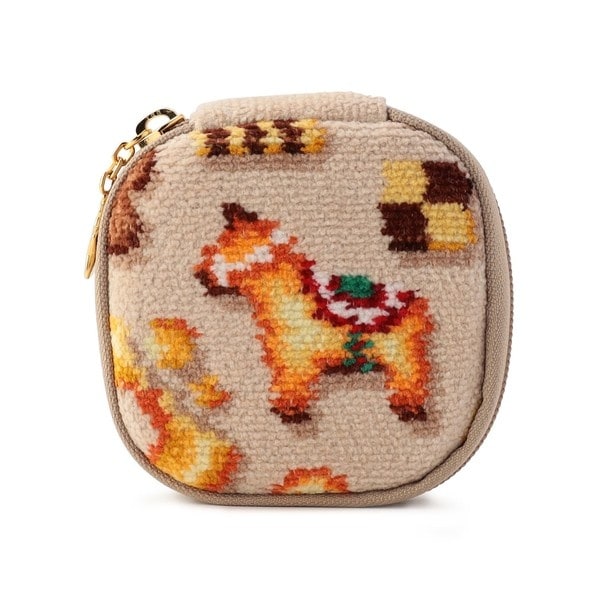 フェイラー公式/FEILER フィーカタイム　巾着　FKT-241426 フィーカタイム 巾着 FKT-241426(ベージュ): FEILER｜フェイラー