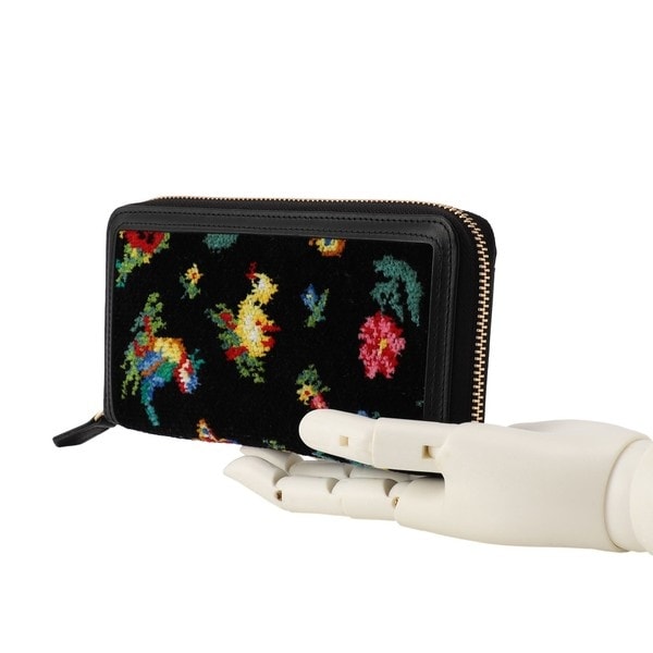 フェイラー ハイジ ラウンドファスナー長財布　HE-241466 ブラック ハイジ ラウンドファスナー長財布 HE-241466(ブラック): FEILER