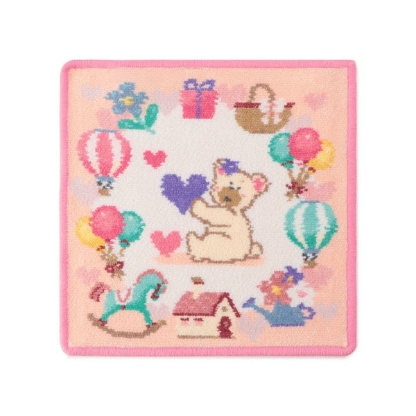 キープスマイリングチェリー ハンカチ | フェイラー(FEILER