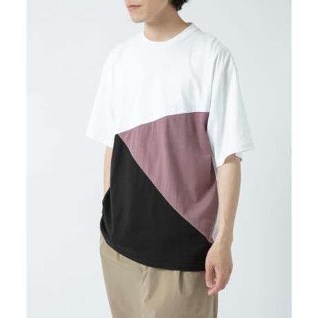 トリコロール半袖tシャツ アイテムズ アーバンリサーチ Items Urban Research It15 11b003 ファッション通販 マルイウェブチャネル