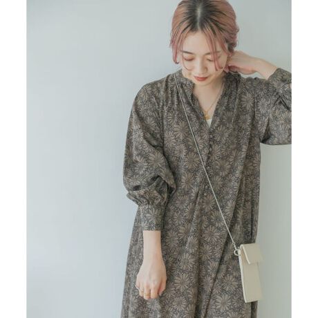 花柄ラグランワンピース アイテムズ アーバンリサーチ Items Urban Research It16 26b001 ファッション通販 マルイウェブチャネル
