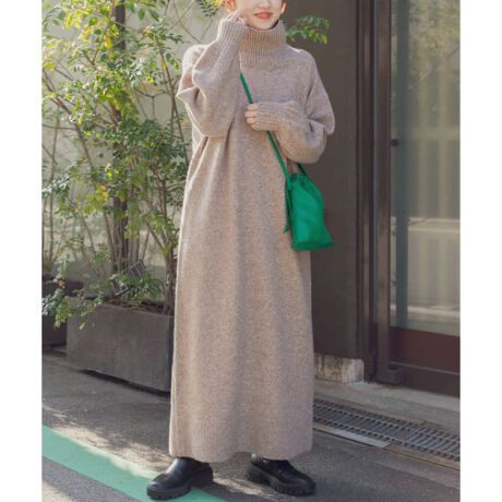 タートルネックニットワンピース アイテムズ アーバンリサーチ Items Urban Research It17 26e001 ファッション通販 マルイウェブチャネル
