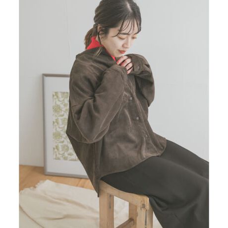 コーデュロイビッグシャツ | アイテムズ アーバンリサーチ(ITEMS URBAN  
