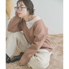 ダンボールVネックプルオーバー