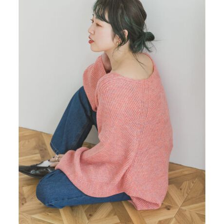 Vネックルーズニット | アイテムズ アーバンリサーチ(ITEMS URBAN 