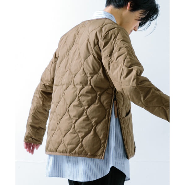 TAION W-ZIP V NECK DOWN JACKET | アイテムズ アーバンリサーチ(ITEMS