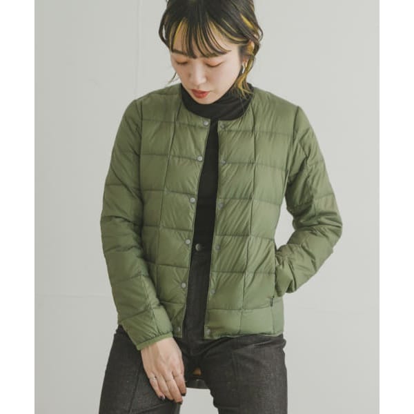 TAION CREW NECK BUTTON DOWN JACKET | アイテムズ アーバンリサーチ(ITEMS URBAN RESEARCH) |  マルイウェブチャネル