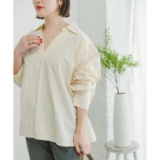 バックギャザースキッパーシャツ