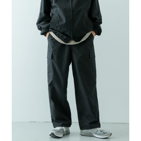ITEMS URBANRESEARCH カーゴパンツ ウエストイージー ポリカーゴ
