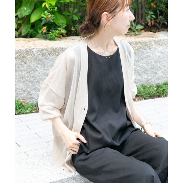 カーディガン 「WEB限定再入荷！」「手洗い可能」ロングシーズンで活躍する。ウォッシャブルストレッチニットVネックカーディガン レディース シャギーニットカーディガン 手洗い可能 シャギーカーディガン