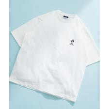Teddy Bear ワンポイント刺繍Tシャツ