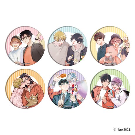 缶バッジ「ビーボーイP!」01/BOX(全6種)(描き下ろし)