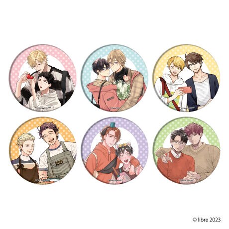 缶バッジ「ビーボーイP!」02/BOX(全6種)(描き下ろし)