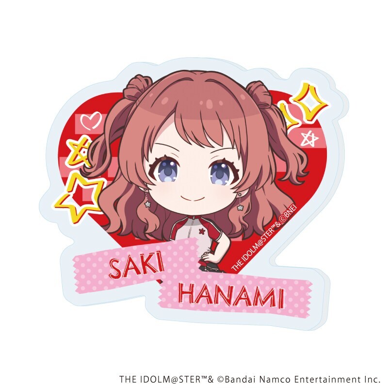 アクリルプレートバッジ「学園アイドルマスター」07/倉本千奈