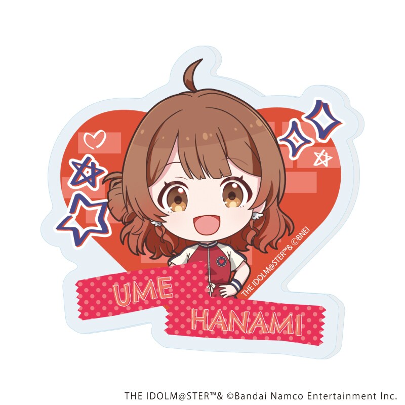 アクリルプレートバッジ「学園アイドルマスター」11/花海佑芽