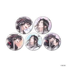 缶バッジ「大河幻想ラジオドラマ「魔道祖師」」01/コンプリートBOX(全5種)(描き下ろし) | カブシキガイシャエースリー(A3 CO.,LTD)