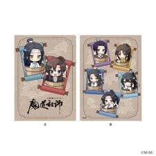 プレミアムポストカードホルダー「大河幻想ラジオドラマ「魔道祖師」」/コマ割りデザイン(ミニキャラ) | カブシキガイシャエースリー(A3 CO.,LTD)
