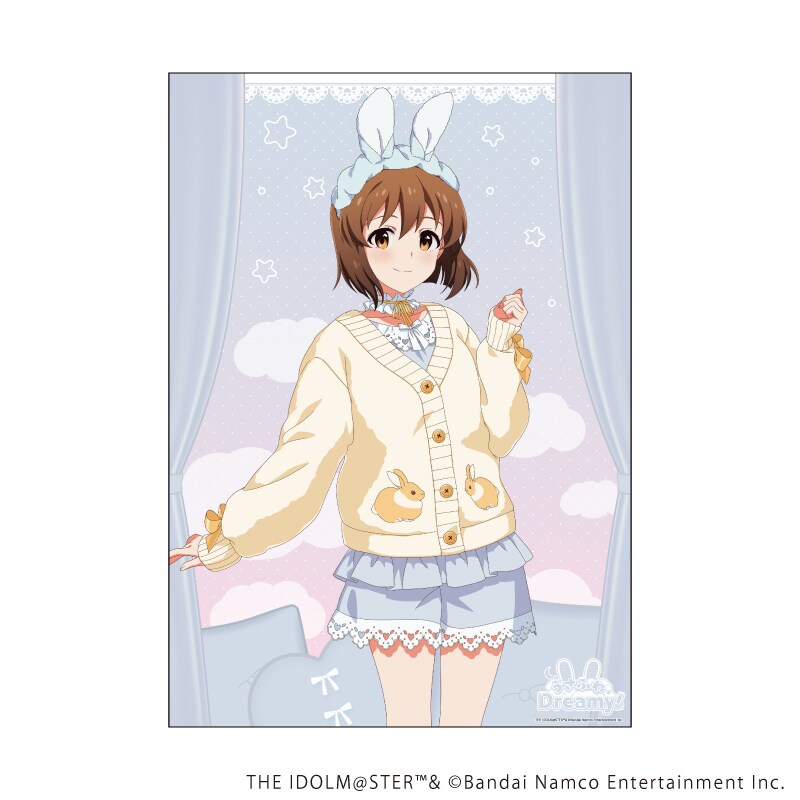 A3クリアポスター「アイドルマスター ミリオンライブ！」萩原 雪