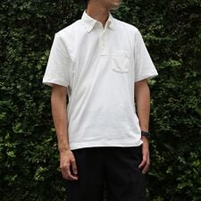 【WEB限定】 ボタンダウン衿 半袖 ビジネスポロシャツ ビズポロ