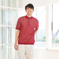 ブリックハウス(BRICKHOUSE)の【Pitta Re:)】 ポロシャツ ニットポロ レギュラー 半袖 メンズ