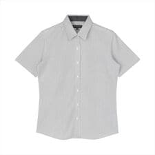 ブリックハウス(BRICKHOUSE)のレギュラー 半袖 形態安定 ニットシャツ ストレッチ レディースシャツ