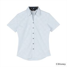 ブリックハウス(BRICKHOUSE)の【ディズニー】 スキッパー 半袖 形態安定 レディースシャツ