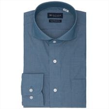 【超形態安定】 ホリゾンタルワイド 長袖 形態安定 ワイシャツ