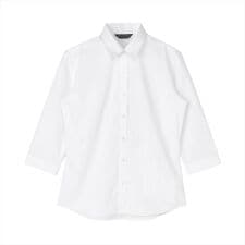 ブリックハウス(BRICKHOUSE)の【透け防止】 レギュラー 七分袖 形態安定 レディースシャツ