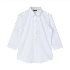 ブリックハウス(BRICKHOUSE)の【透け防止】 レギュラー 七分袖 形態安定 レディースシャツ