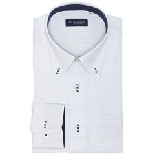 【COFREX】 ボタンダウン 長袖 形態安定 ワイシャツ