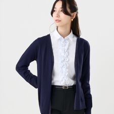 ブリックハウス(BRICKHOUSE)のニット ラメトッパーカーディガン 長袖 レディース