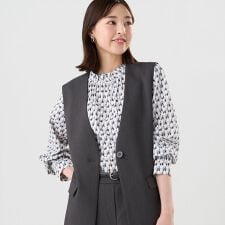 ロングジレ セットアップ可能 レディース