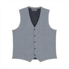 ブリックハウス(BRICKHOUSE)のニット 前身カットソー デニムライク ジレ メンズ