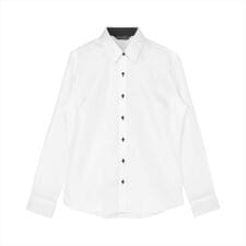 ブリックハウス(BRICKHOUSE)の【超形態安定】 レギュラー 長袖 形態安定 綿100% レディースシャツ