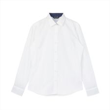 ブリックハウス(BRICKHOUSE)の【超形態安定】 ワイド 長袖 形態安定 綿100% レディースシャツ